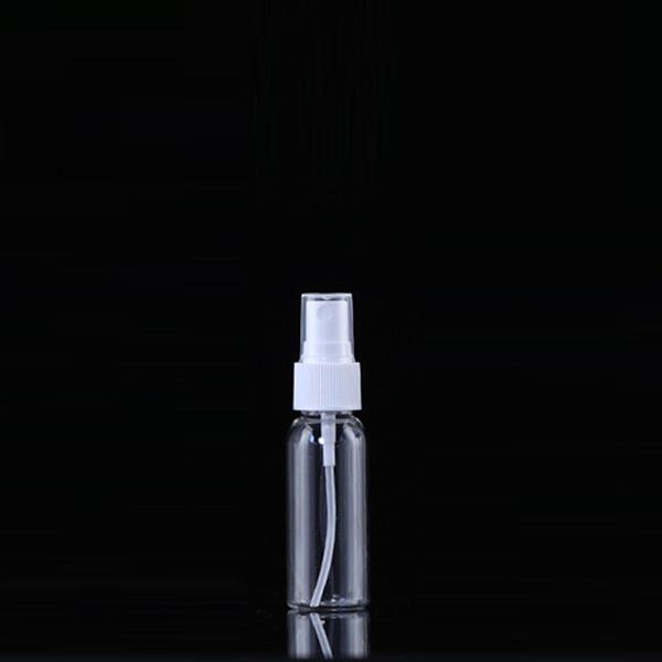 30ml clear PET plastic spray bottles