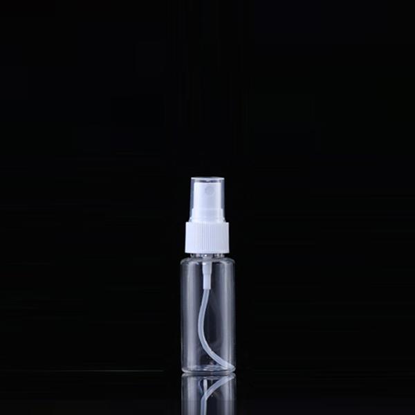 30ml clear PET plastic spray bottles