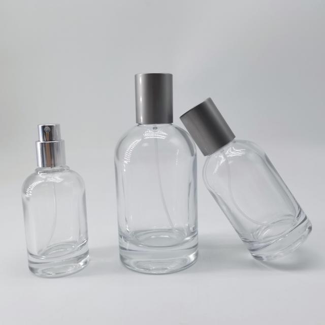 Cylindrical Glass Bottle Perfume Bottle 30ml