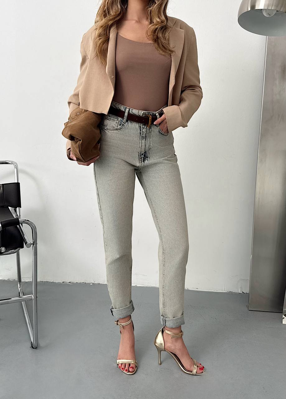 Kadın MomFit Jeans Pantolon