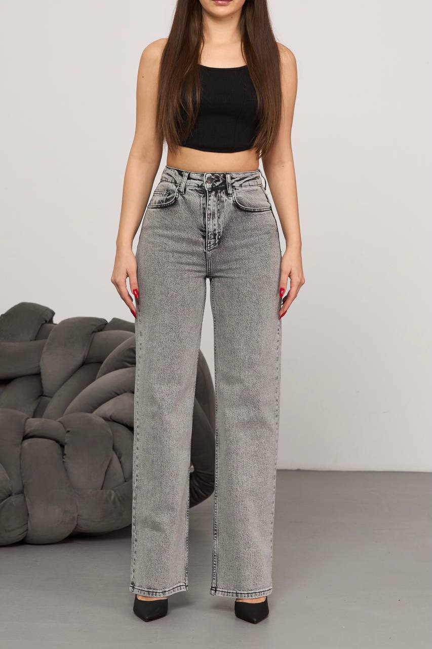 Kadın Palazzo Jeans Pantolon